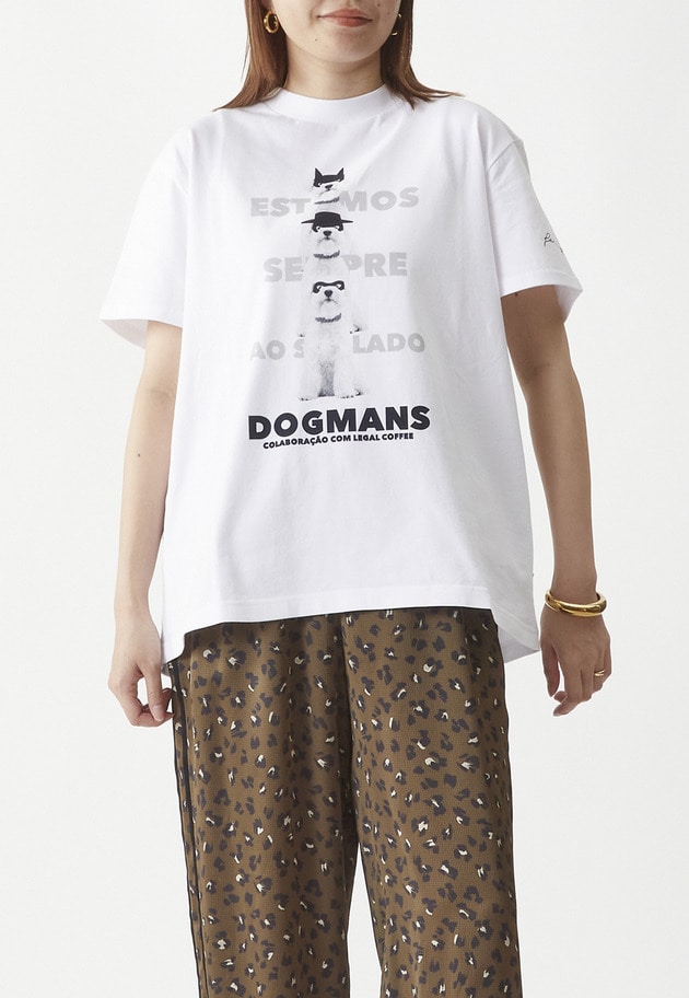 ＜NOMADIS (ノマディス)＞“LEGAL DOGMANS”Tシャツ 詳細画像 White 1