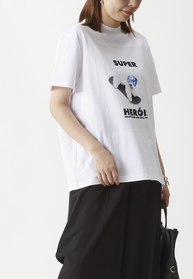 ＜NOMADIS (ノマディス)＞“LEGAL HERO'IS”Tシャツ 詳細画像 White 2