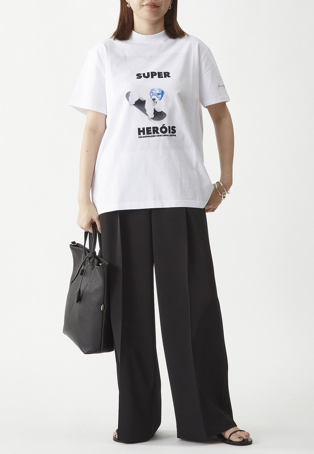 ＜NOMADIS (ノマディス)＞“LEGAL HERO'IS”Tシャツ 詳細画像 White 4