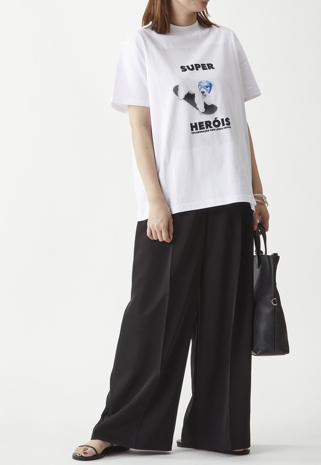 ＜NOMADIS (ノマディス)＞“LEGAL HERO'IS”Tシャツ 詳細画像 White 5