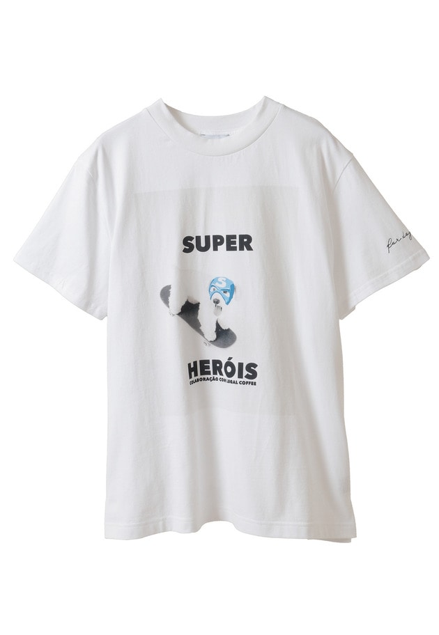 ＜NOMADIS (ノマディス)＞“LEGAL HERO'IS”Tシャツ 詳細画像 White 8