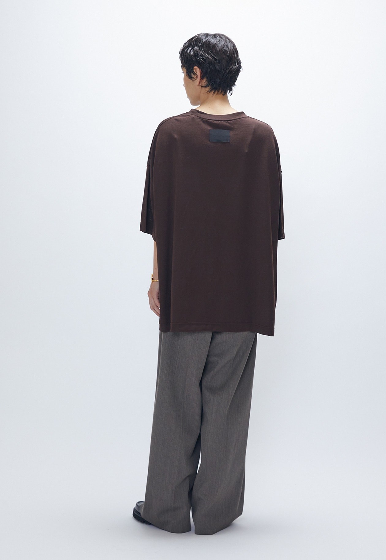 コグザビッグスモーク オーバーサイズTシャツ 裾ドローコード コグザビッグスモーク オーバーサイズTシャツ 裾ドローコード