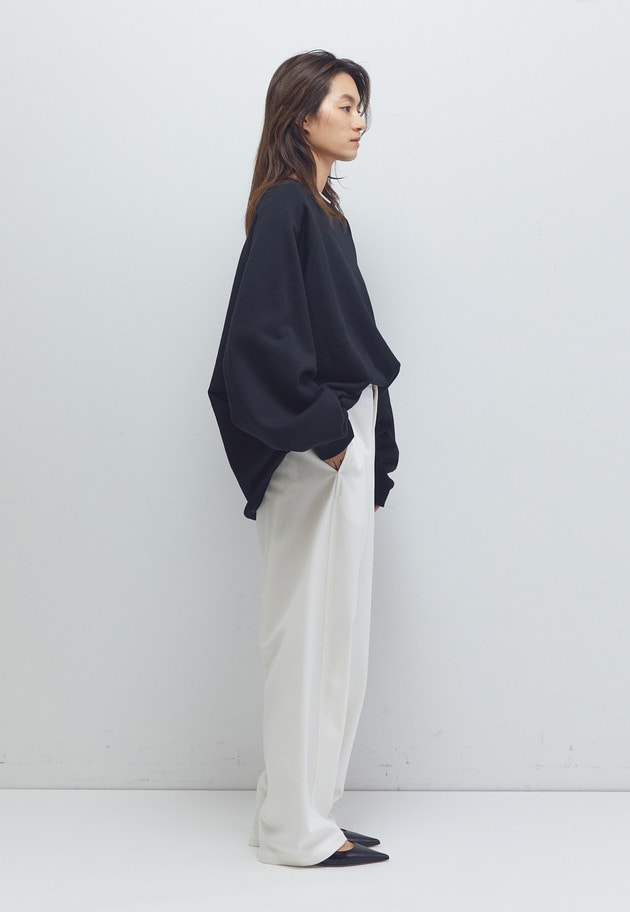 ＜COGTHEBIGSMOKE (コグ ザ ビッグ スモーク)＞“KAYA”タックヘムトップス 詳細画像 Black 5