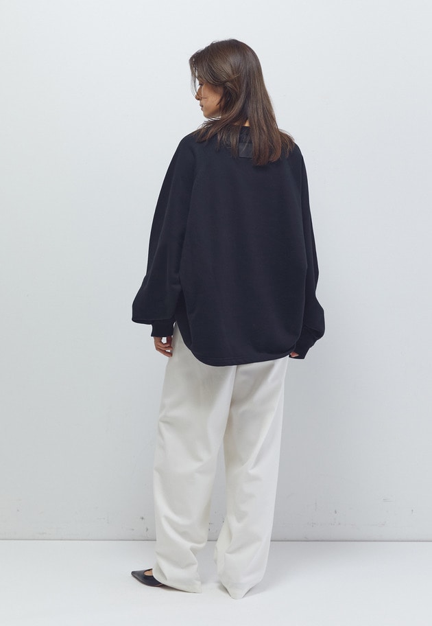 ＜COGTHEBIGSMOKE (コグ ザ ビッグ スモーク)＞“KAYA”タックヘムトップス 詳細画像 Black 6