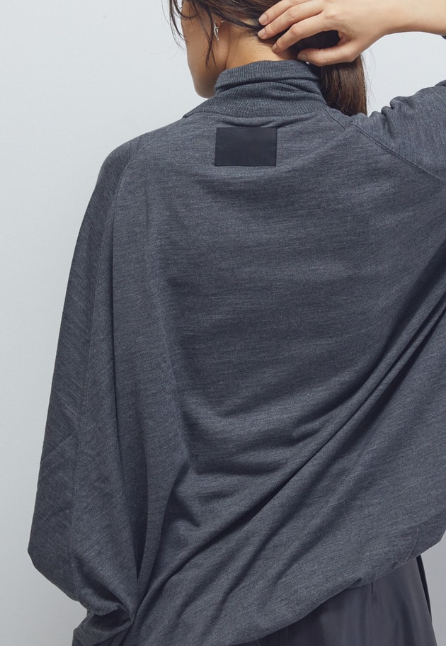 【WEB限定カラーあり】＜COGTHEBIGSMOKE (コグ ザ ビッグ スモーク)＞“MATILDAPOLLO NECK”トップス 詳細画像 WEB限定 Dark gray 10