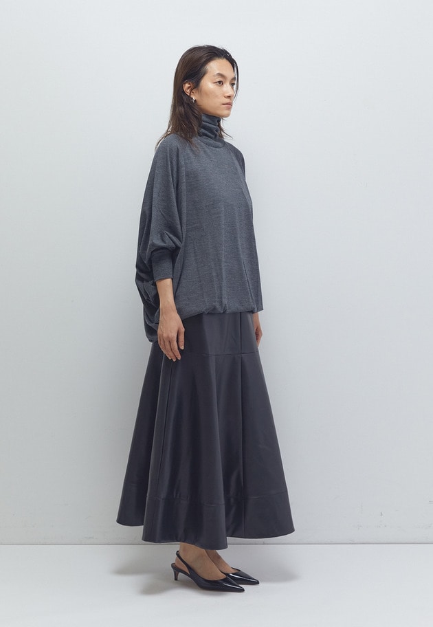 【WEB限定カラーあり】＜COGTHEBIGSMOKE (コグ ザ ビッグ スモーク)＞“MATILDAPOLLO NECK”トップス 詳細画像 WEB限定 Dark gray 11