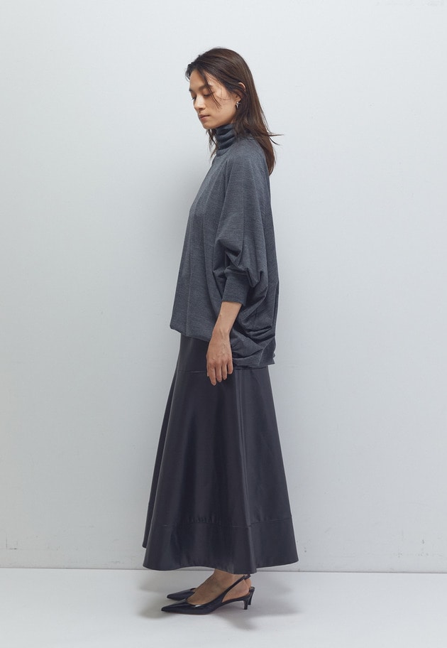 【WEB限定カラーあり】＜COGTHEBIGSMOKE (コグ ザ ビッグ スモーク)＞“MATILDAPOLLO NECK”トップス 詳細画像 WEB限定 Dark gray 13