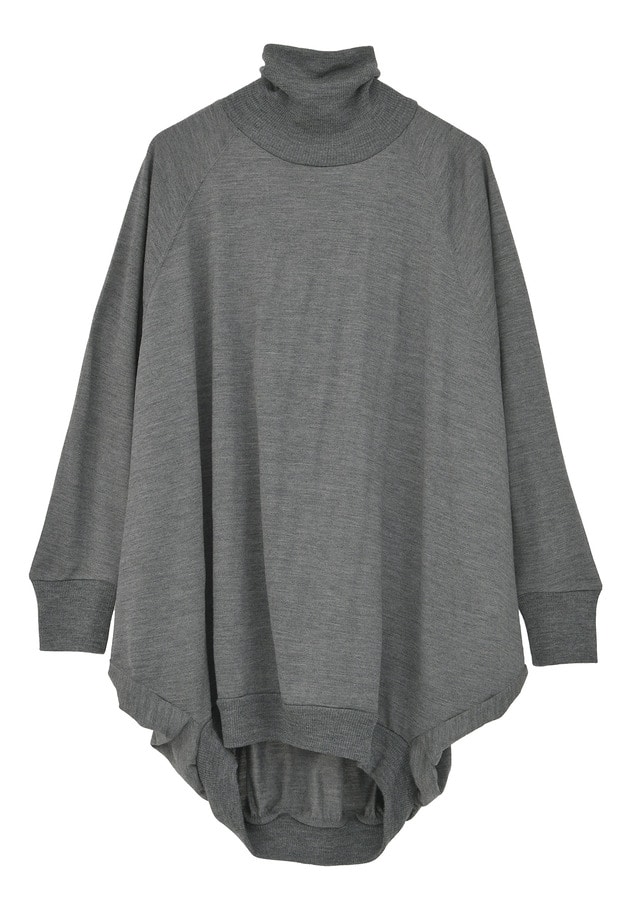 【WEB限定カラーあり】＜COGTHEBIGSMOKE (コグ ザ ビッグ スモーク)＞“MATILDAPOLLO NECK”トップス 詳細画像 WEB限定 Dark gray 14