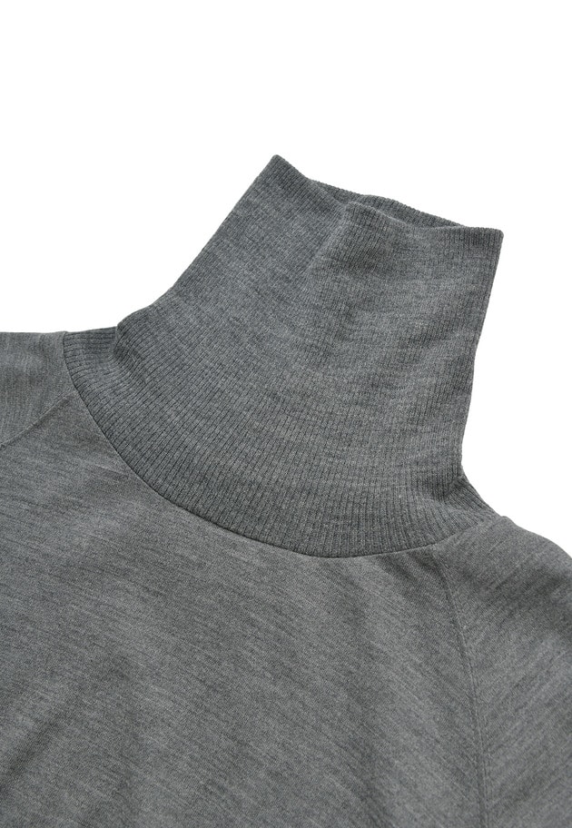【WEB限定カラーあり】＜COGTHEBIGSMOKE (コグ ザ ビッグ スモーク)＞“MATILDAPOLLO NECK”トップス 詳細画像 WEB限定 Dark gray 16