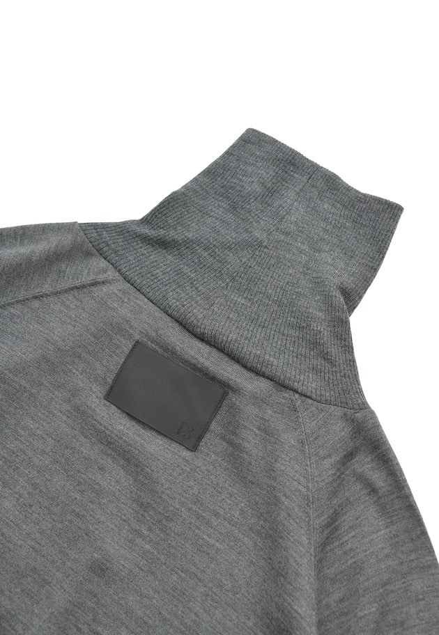 【WEB限定カラーあり】＜COGTHEBIGSMOKE (コグ ザ ビッグ スモーク)＞“MATILDAPOLLO NECK”トップス 詳細画像 WEB限定 Dark gray 19