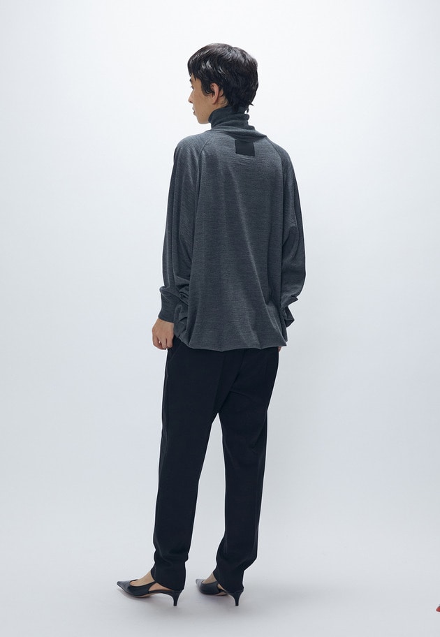 【WEB限定カラーあり】＜COGTHEBIGSMOKE (コグ ザ ビッグ スモーク)＞“MATILDAPOLLO NECK”トップス 詳細画像 WEB限定 Dark gray 7