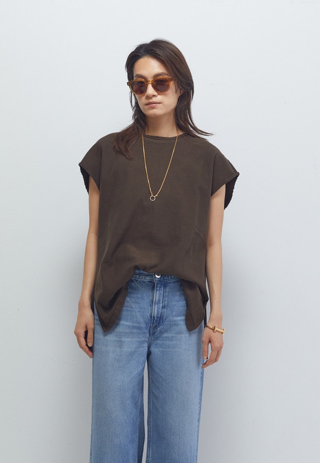 ＜GREYCHORD（グレーコード）＞“ELEN”別注フレンチスリーブプルオーバー 詳細画像 Khaki 2