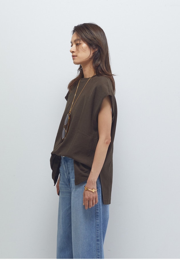 ＜GREYCHORD（グレーコード）＞“ELEN”別注フレンチスリーブプルオーバー 詳細画像 Khaki 3