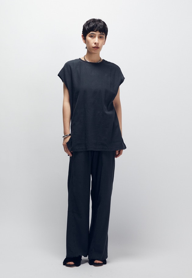 ダークブルー ストレートレッグパンツ サイズ3 ダークブルー ストレートレッグパンツ サイズ3