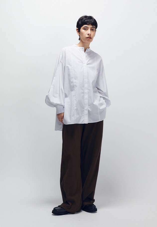 ＜GREYCHORD（グレーコード）＞“LONA”ワイドストレートパンツ 詳細画像 Khaki 2