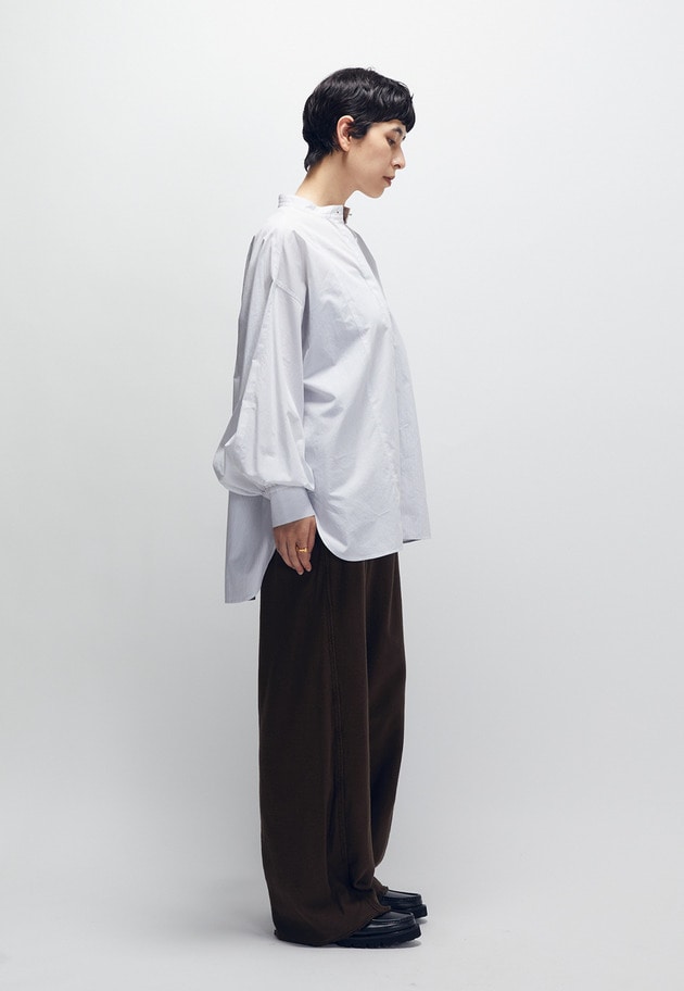 ＜GREYCHORD（グレーコード）＞“LONA”ワイドストレートパンツ 詳細画像 Khaki 3