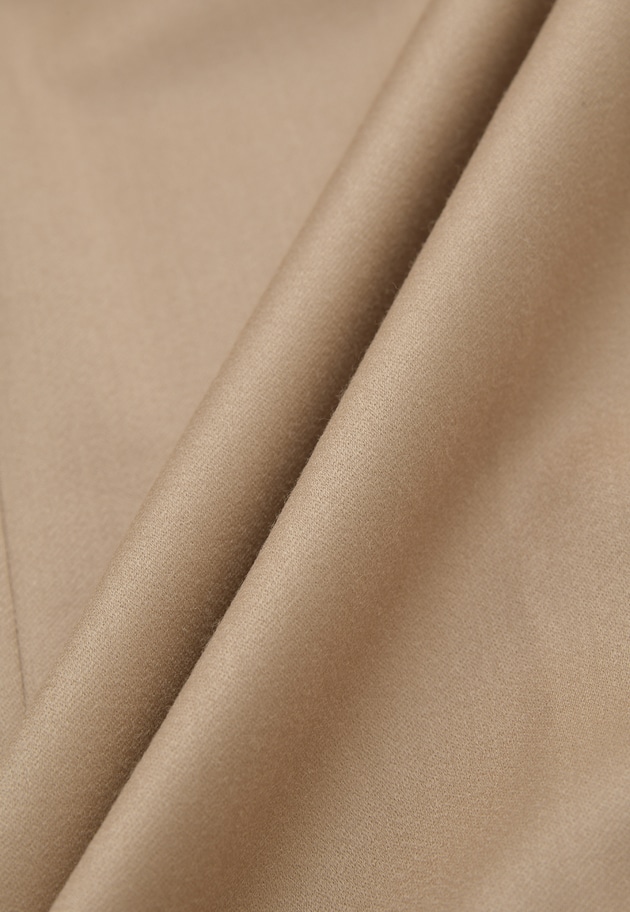 ウールサテンシャツワンピース 詳細画像 Beige 12