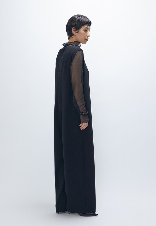 ジャージーボンディングコンビネゾン 詳細画像 Black 4