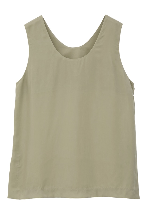 【新色追加2】キュプラフィブリルタンクトップ 詳細画像 Beige 11