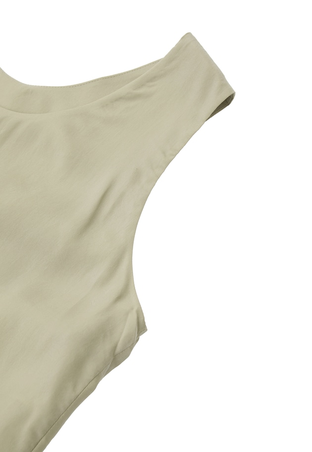 【新色追加2】キュプラフィブリルタンクトップ 詳細画像 Beige 14