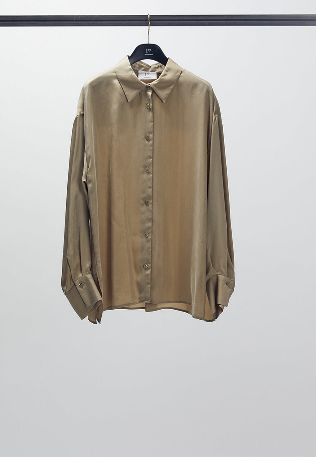 【新色追加2】キュプラフィブリルシャツ 詳細画像 Beige 10