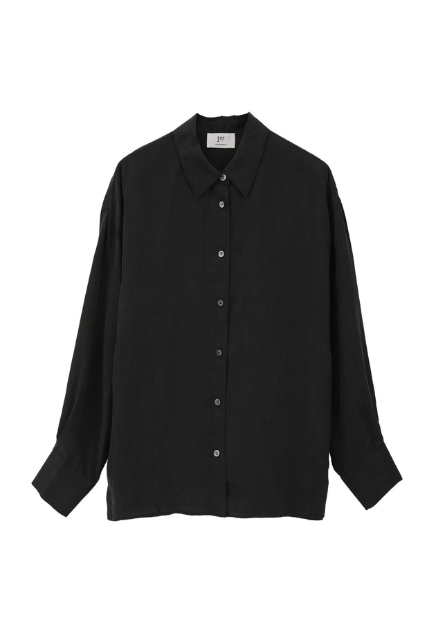 【新色追加2】キュプラフィブリルシャツ 詳細画像 Black 11