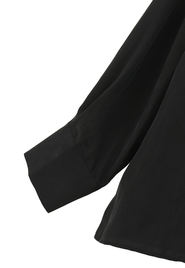 【新色追加2】キュプラフィブリルシャツ 詳細画像 Black 14