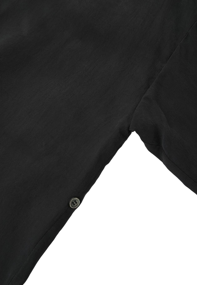 【新色追加2】キュプラフィブリルシャツ 詳細画像 Black 15