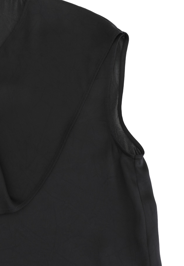 サテンドレープブラウス 詳細画像 Navy 14