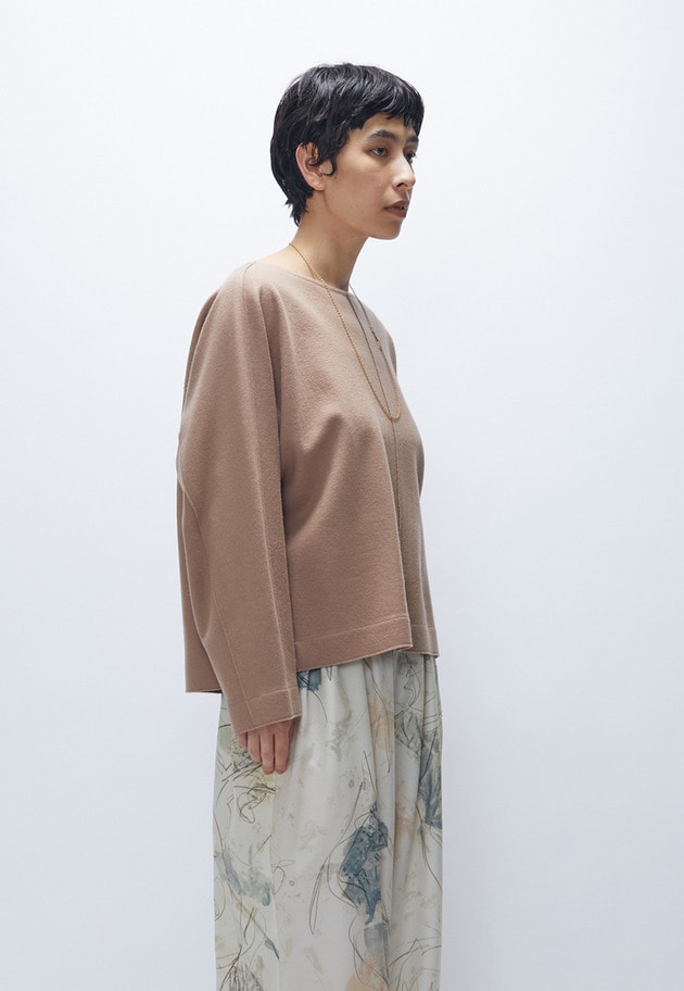 ウールスムースドルマントップス 詳細画像 Beige 2