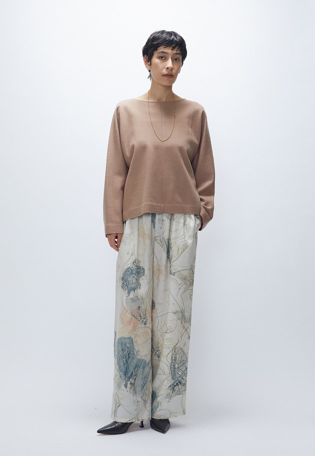 ウールスムースドルマントップス 詳細画像 Beige 3