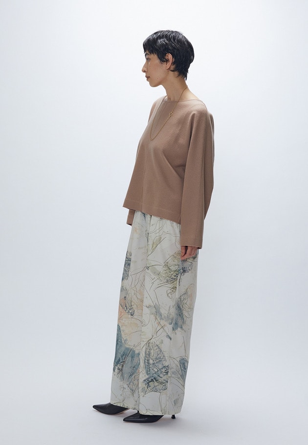 ウールスムースドルマントップス 詳細画像 Beige 5