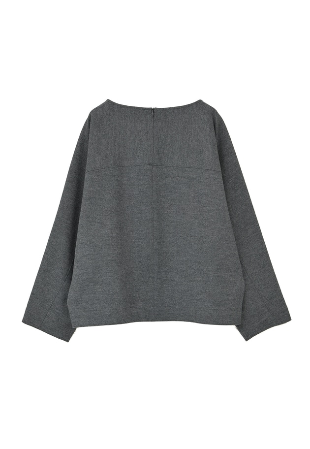 ウールスムースドルマントップス 詳細画像 Gray 12