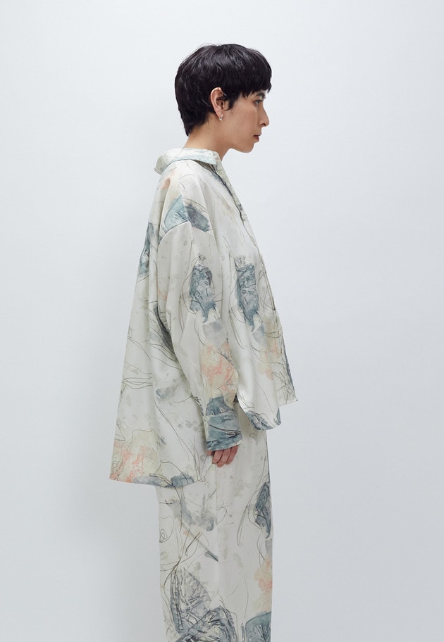 アートプリントシャツ 詳細画像 Offwhite 2