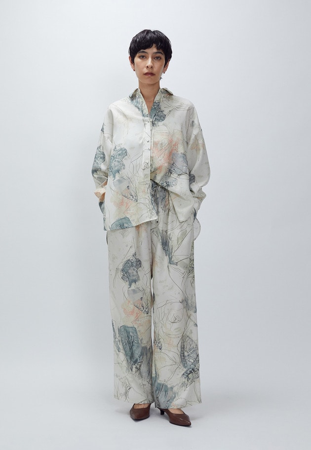 アートプリントシャツ 詳細画像 Offwhite 3