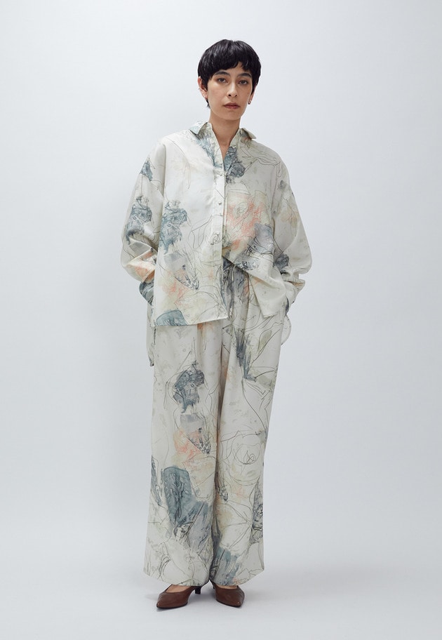 アートプリントシャツ 詳細画像 Offwhite 4