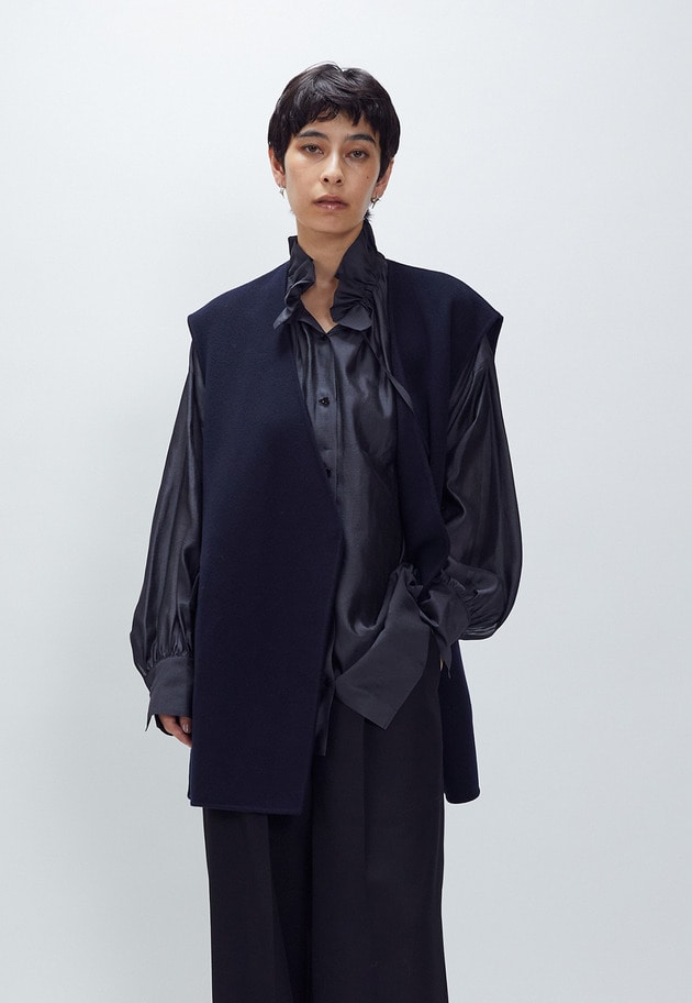 ニュアンスブラウス 詳細画像 Black 8