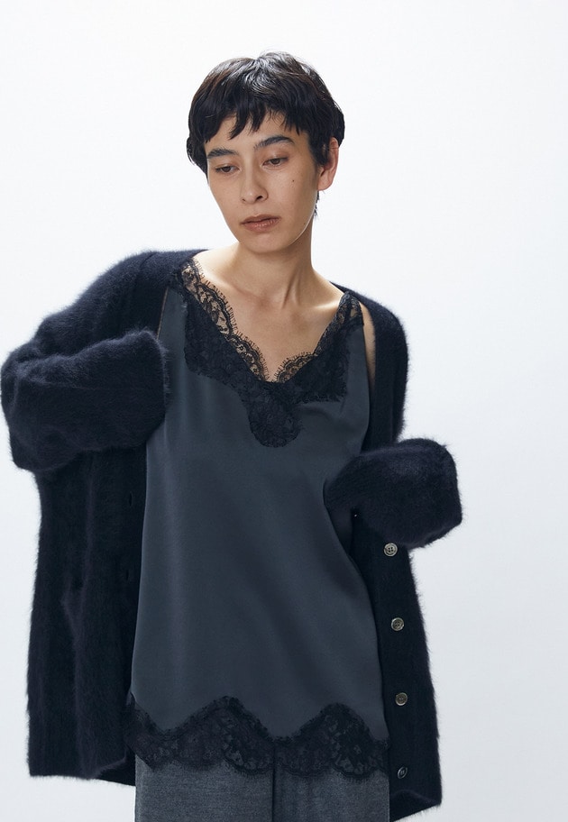 レースサテンキャミソール】｜1er Arrondissement（プルミエ