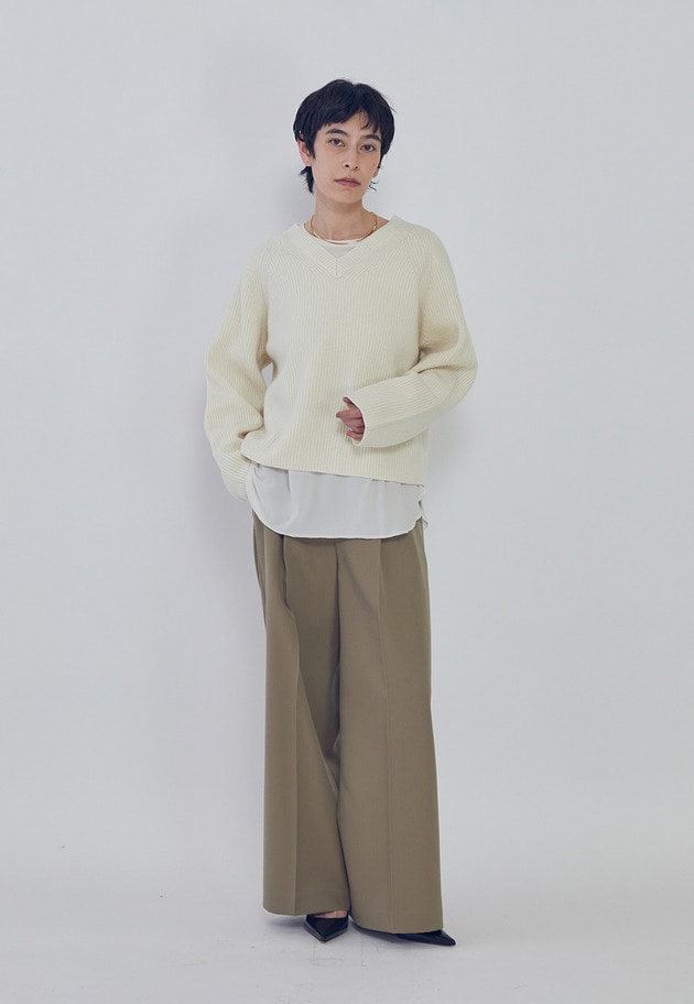 【追加】ジョーゼットプルオーバー 詳細画像 Offwhite 3