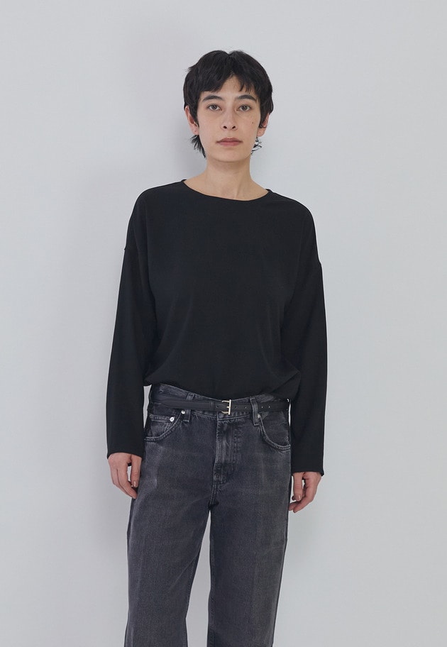 【追加】ジョーゼットプルオーバー 詳細画像 Black 6