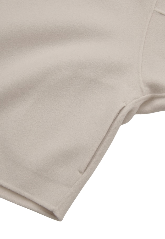 ダブルビーバーコクーンショートコート 詳細画像 Offwhite 15