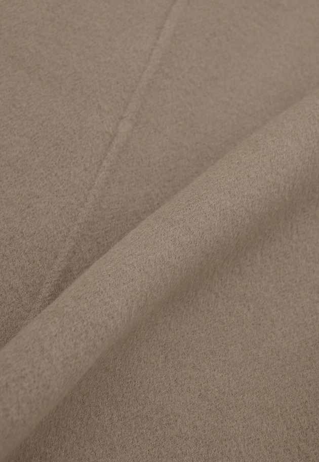 ダブルビーバーコクーンショートコート 詳細画像 Mocha 12