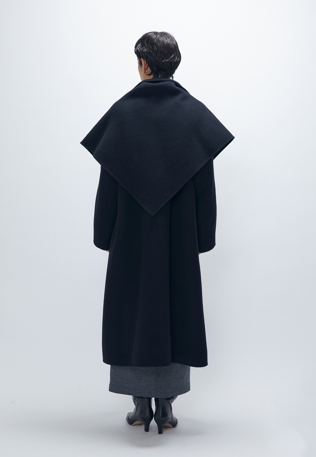 O.P☆BurberrysPRESTIGECOLLECTIONステンカラーコート TOPダブルビーバーステンカラーコート（スカーフ付）】｜1er