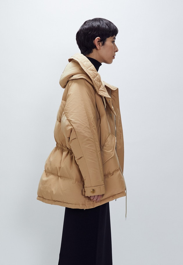 ＜VACHEMENT×1er Arrondissement＞ハイカウントタフタダウン 詳細画像 Beige 3