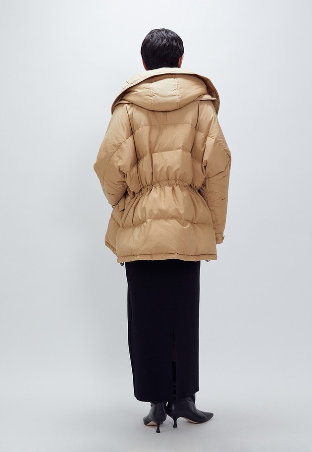 ＜VACHEMENT×1er Arrondissement＞ハイカウントタフタダウン 詳細画像 Beige 5