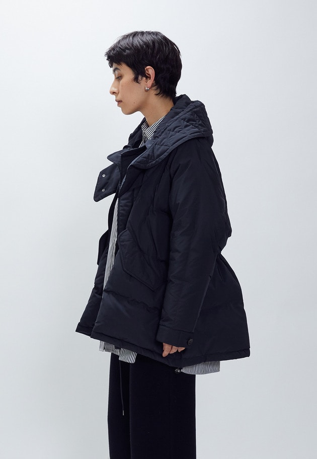 ＜VACHEMENT×1er Arrondissement＞ハイカウントタフタダウン 詳細画像 Navy 2