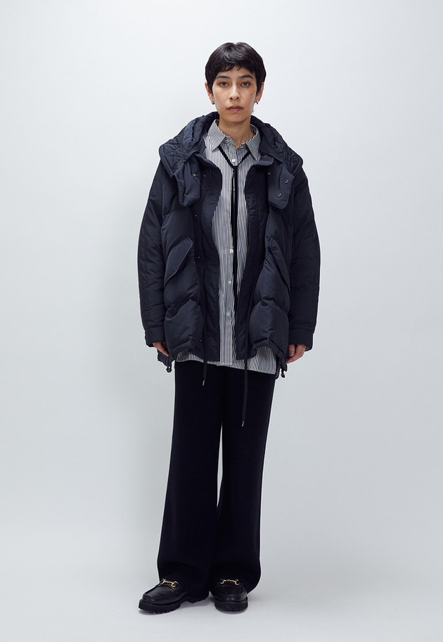 ＜VACHEMENT×1er Arrondissement＞ハイカウントタフタダウン 詳細画像 Navy 3