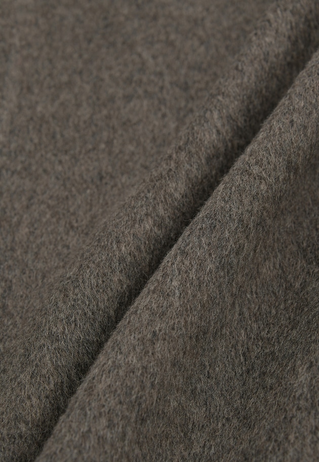 TOPダブルビーバーショールコート 詳細画像 Brown 12