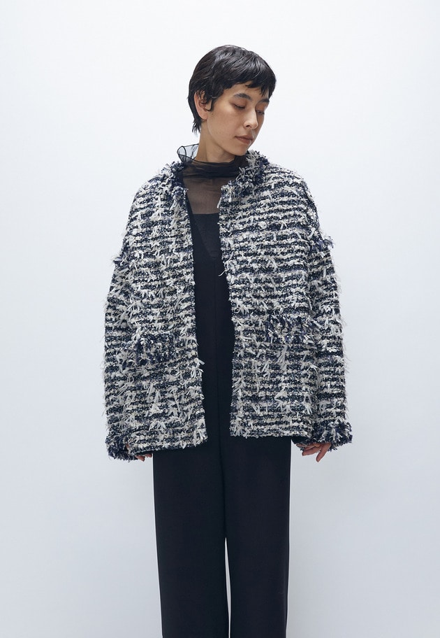 theyonチェックコート theyonチェックコート