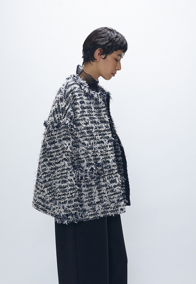 ツイードコート 詳細画像 Navy 2